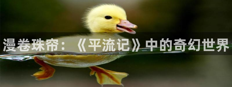 51漫画画免费 美丽新世界：漫卷珠帘：《平流记》中的奇幻世界
